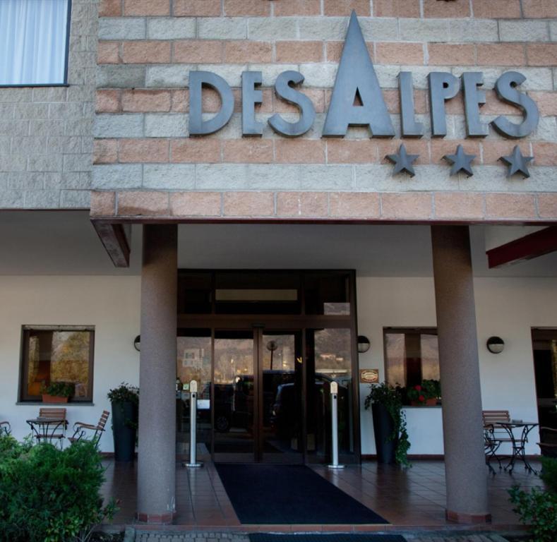 Hotel Des Alpes Rosta Exterior foto